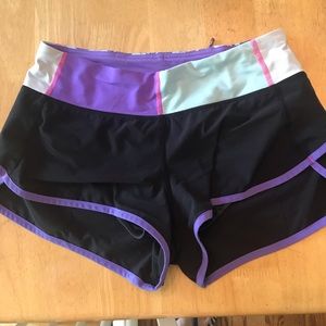Lululemon speed shorts. Size 4
